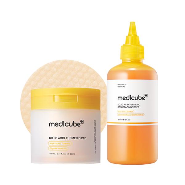 Kojic Acid Turmeric Power Duo for Face & body | Ideal for Troubled Skin & Use After Spot Care | Soothing & Calming with Kojic Acid, Turmeric, Niacinamide Kojic Acid Turmeric Power Duo for Face & body | Ideal for Troubled Skin & Use After Spot Care | Soothing & Calming with Kojic Acid, Turmeric, Niacinamide