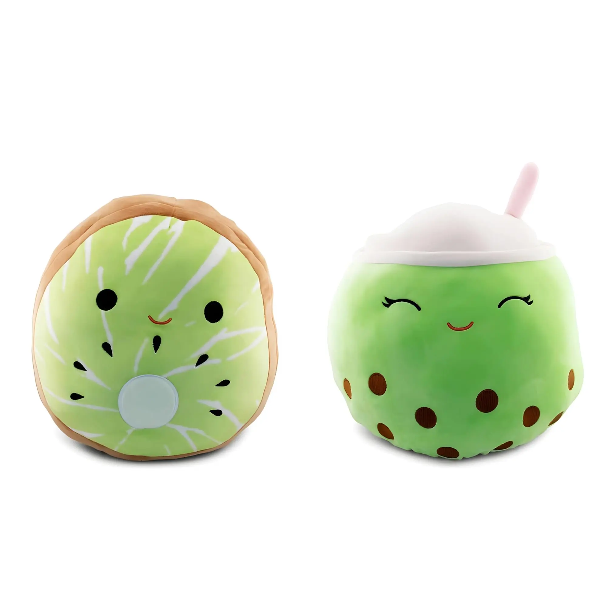 Squishmallows Flip-A-Mallow 12 in Plush - Kachina Kiwi & Sevda Boba, Super Soft Fluffy Stuffed Doll, Cuddly Doll Gift, Huggable Cute Stuffed Animal