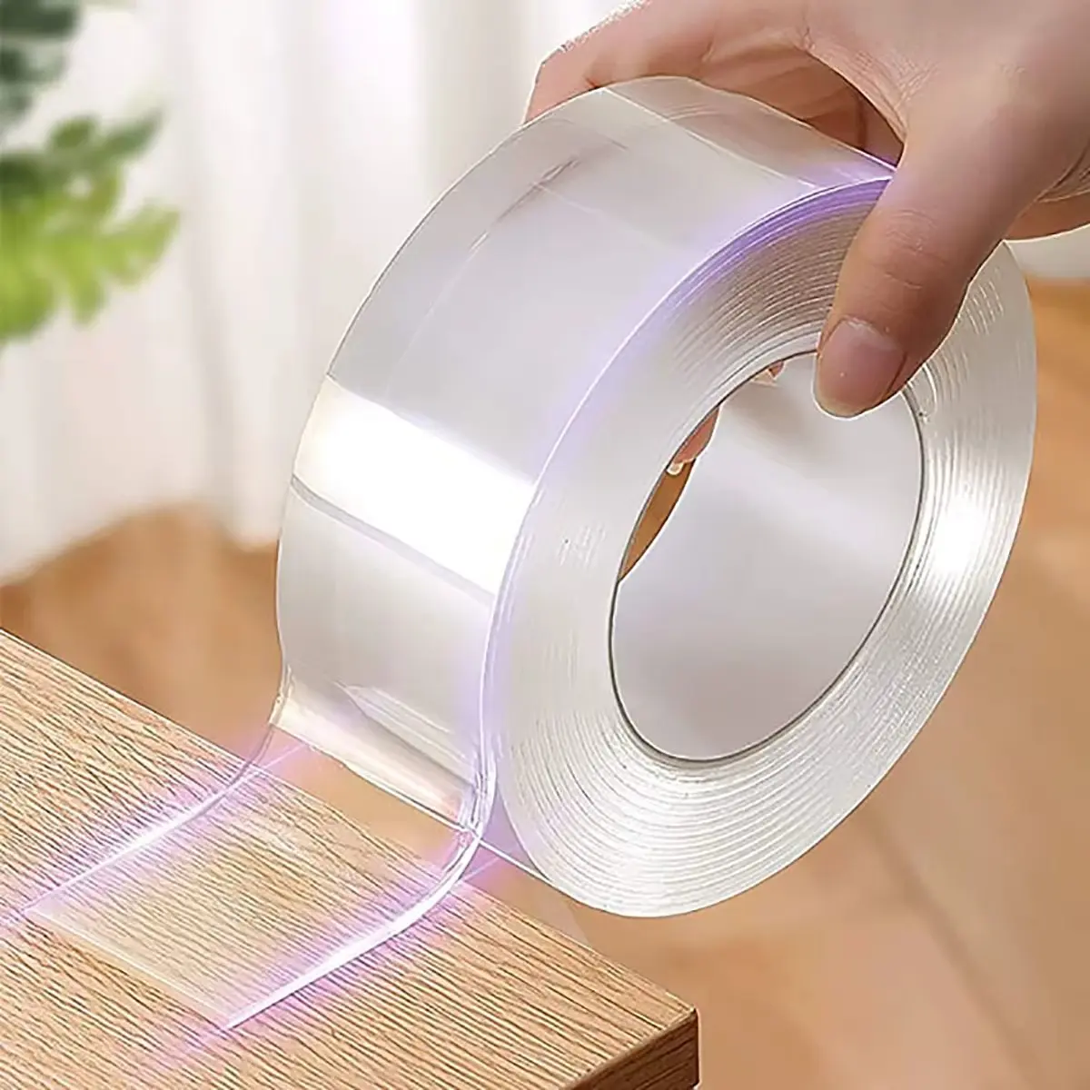 Heavy Duty Double-Sided Nano Tape – Reusable Waterproof Mounting Tape