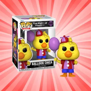 Funko Pop! Five Nights at Freddy's Balloon Chica #910