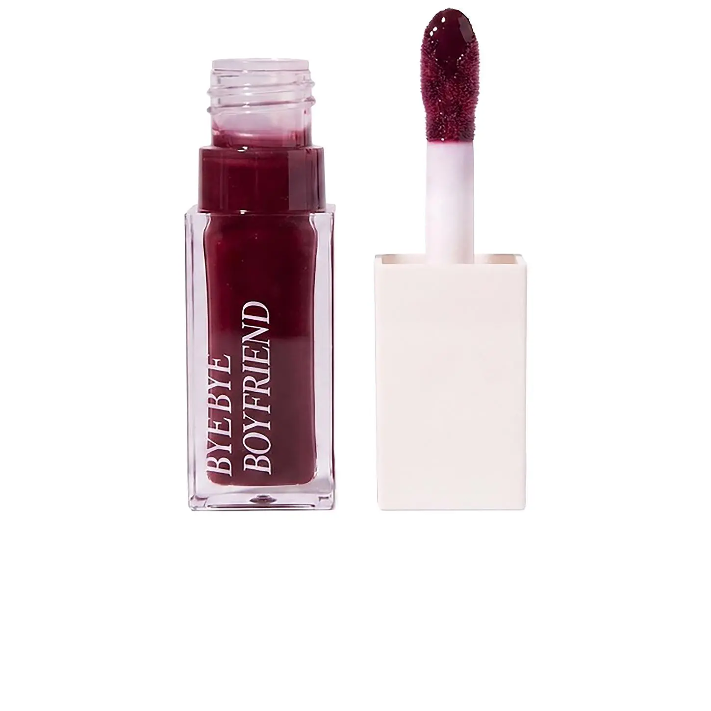 BYE BYE BOYFRIEND Kiss Off Glossy Lip Stain & Tint in Heartbreaker