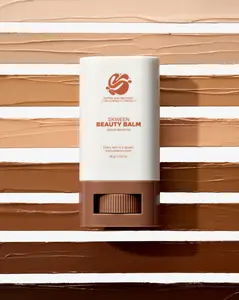 Skween Serum Boosted Beauty Balm, Skin Tint Stick with HA+ Microspheres & Peptide Complex, Sheer-to-Light Coverage, Natural Glowy Finish