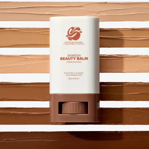 Skween Peptide BB Cream, Skin Tint Stick with HA+ Microspheres & Peptide Complex, Sheer-to-Light Coverage, Natural Glowy Finish