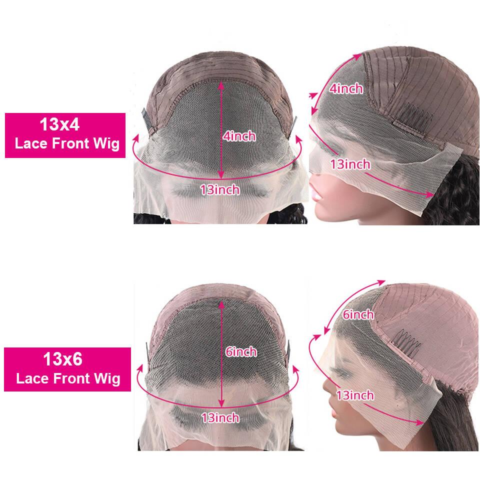 Kinky Straight 13x6 Lace Front Human Hair Wigs Invisi Strap 360 Full Lace Glueless Wig Kinky Straight Pre Cut Pre Plucked 360 Lace Frontal Wig 180 Density Brazilian Yaki Straight Glueless Wig For Black Women