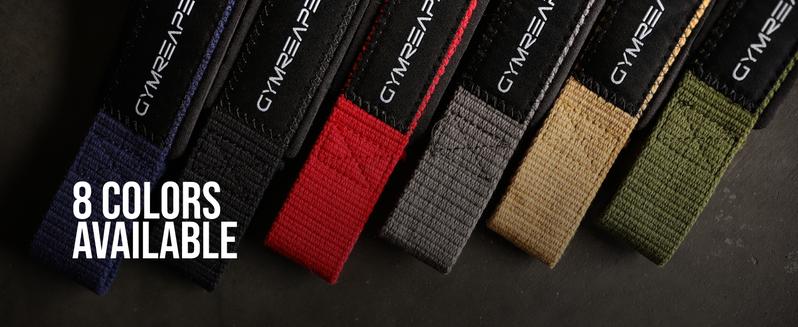 Gymreapers Lifting Wrist Straps for Weightlifting, Bodybuilding, Powerlifting, Strength Training, & Deadlifts - Padded Neoprene with 18 inch Cotton - Color (Black)