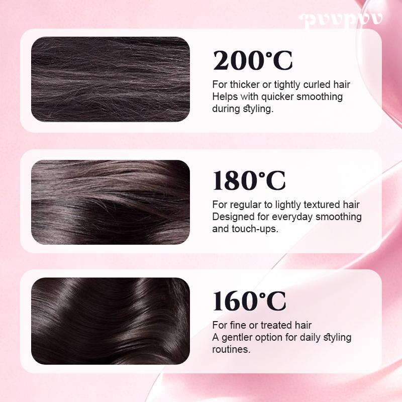 Wireless Mini Portable Hair Straightener, Portable Heated Comb, a must-have for outings. It fits easily in a small bag or car, keeping your hair smooth and manageable.