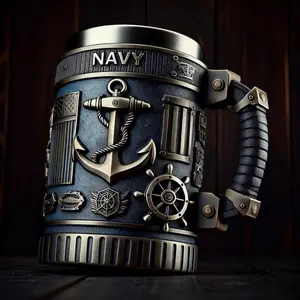 250th Anniversary Military 3D Mug ️ | Perfect Gift for Veterans & Military Fans! Collectible Coffee Cup! usa military mug