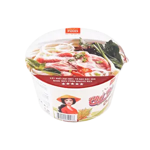 SIMPLY FOOD Pho Bo Vietnamese Beef Noodle Soup 80g - Authentic Flavor, Quick Meal
