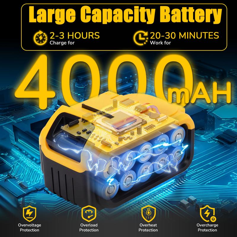 Fotrix XR 21V Brushless Impact Wrench Dual-Battery All-in-One Kit with 520N·m Torque & LED Light for Auto Repair & Home Improvement High-Power Brushless Impact Wrench with High-Capacity Lithium Battery ryobi tools bit storage impact wrench power tools