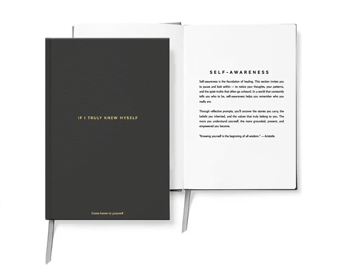 If I Truly Knew Myself Journal | A Guided Journal for Emotional