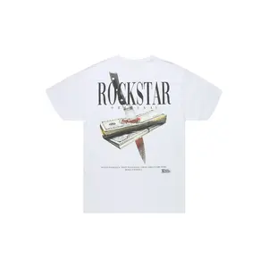 Dayte Nite White Graphic T-Shirt