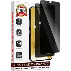 Entronix Case Privacy Screen Protector for Galaxy A35 Protector, 2 PACK Anti-Spy Tempered Film Protection Durable