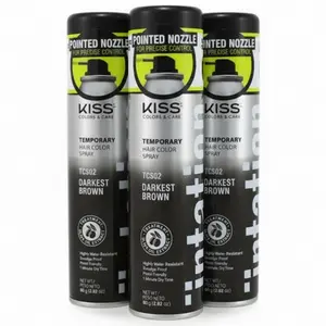 3 Pack Tintation Color Spray TCS02 Darkest Brown