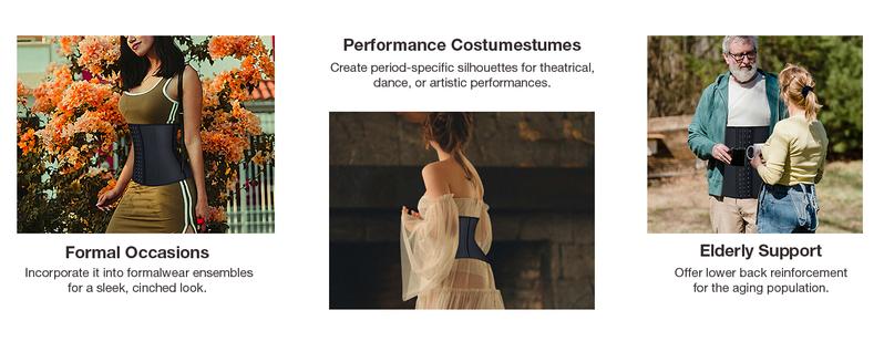 FeelinGirl Hook Latex Waist Trainer Waist Cincher Corset for Women Compression Fit Shapewear Womenswear Gorgeous Day  waisttrainer tummycontrol Lady Underwear Basic Comfortable Springtok