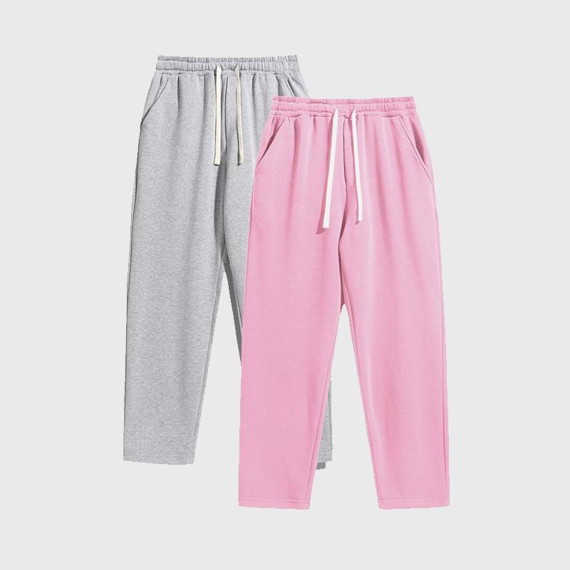 Men's Solid Color Fashion Sports Pants, Versatile All Year Wear, Ideal for Autumn and Winter, Wide Leg Straight Leg Pants, Casual Street Dance Pants, Comfortable Winter Home Pants, Plus Size Casual Sports Pants with Stud Design, Fashionable and Versatile