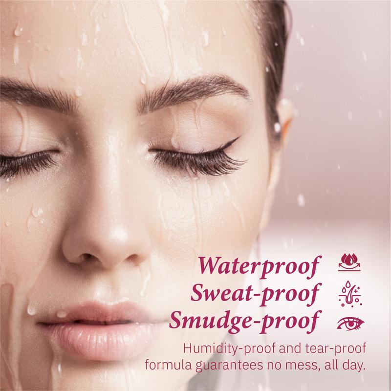 uCoolMe Lengthening and Curling Mascara 3D Eyelash Iron Mascara Black Long Lasting Waterproof 24 Hour Wear Natural Extension Thickening Effect Ultra Fine Volumizing Makeup TiktokShopBlackFriday