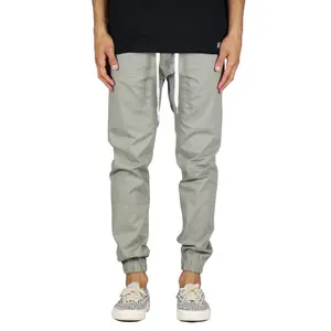 LT. Olive Drop Crotch Joggers