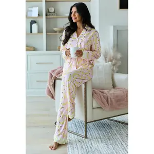 Cozy Crush Pajama Pants - Banana Bliss FINAL SALE