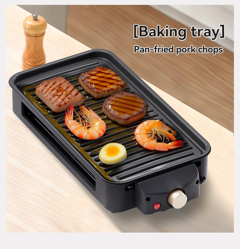 Electric Indoor Grill 1500W -2 in 1 Smokeless Indoor Grill for Kitchen with Non-stick Removable Grill & Griddle Plate,Temperature Control Korean BBQ Grill with 3 Cheese Pans Dishwasher Safe Electric Indoor Grill 1500W -2 in 1 Smokeless Indoor Grill for Kitchen with Non-stick Removable Grill & Griddle Plate,Temperature Control Korean BBQ Grill with 3 Cheese Pans Dishwasher Safe