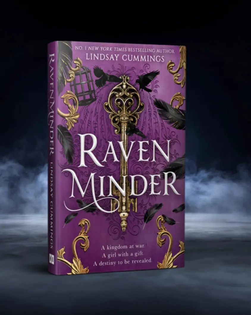 *SIGNED* RAVENMINDER Paperback by Lindsay Cummings No 1 New York Times Bestselling Author Raven Minder Romantasy Book