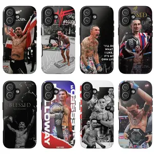8 Styles Blessed MMA M.@x H0ll0way BMF UFC 326 Phone Case, MMA Champion Moment, Compatible with iPhone 17 16 15 14 13 12 11 X XR & Samsung S22 S23 S24 S25, Gift for Fans, Trending 26 D
