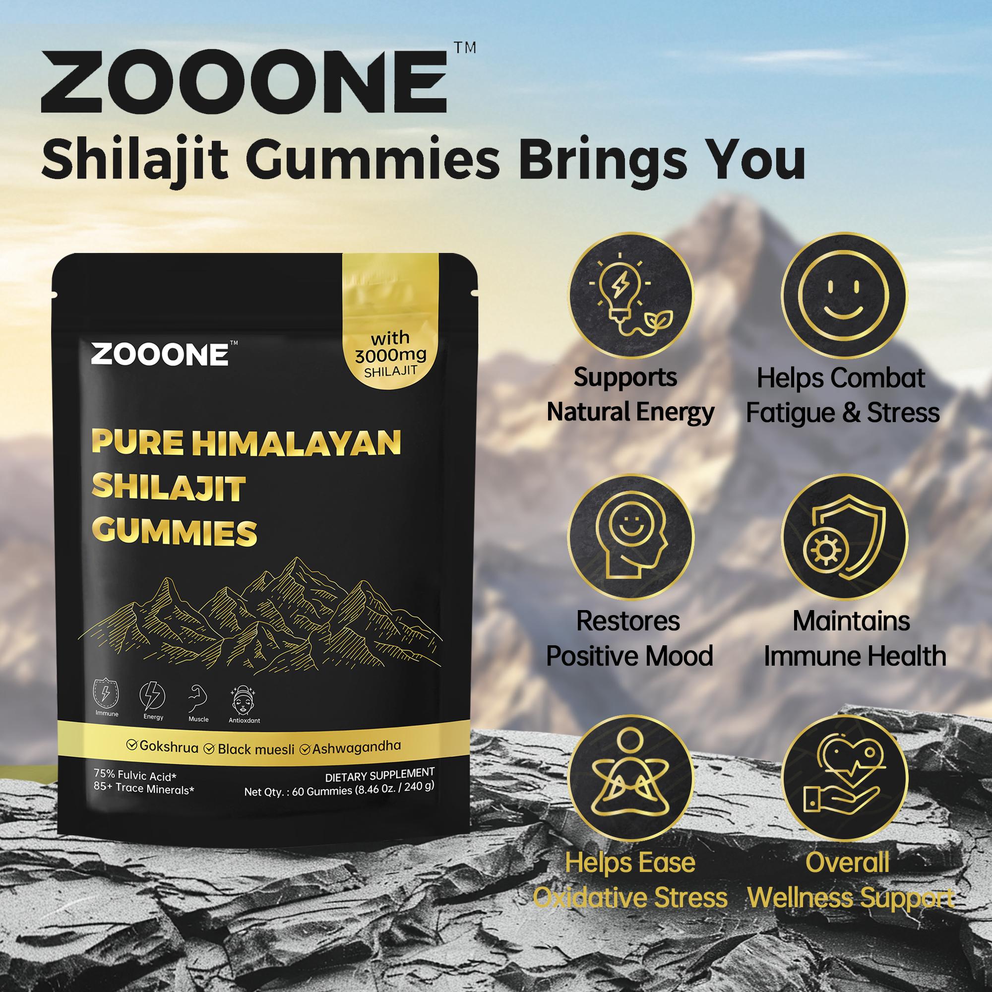 Zooone-Xizhi Lai SHILAJITGUMMIES PURE HIMALAYAN