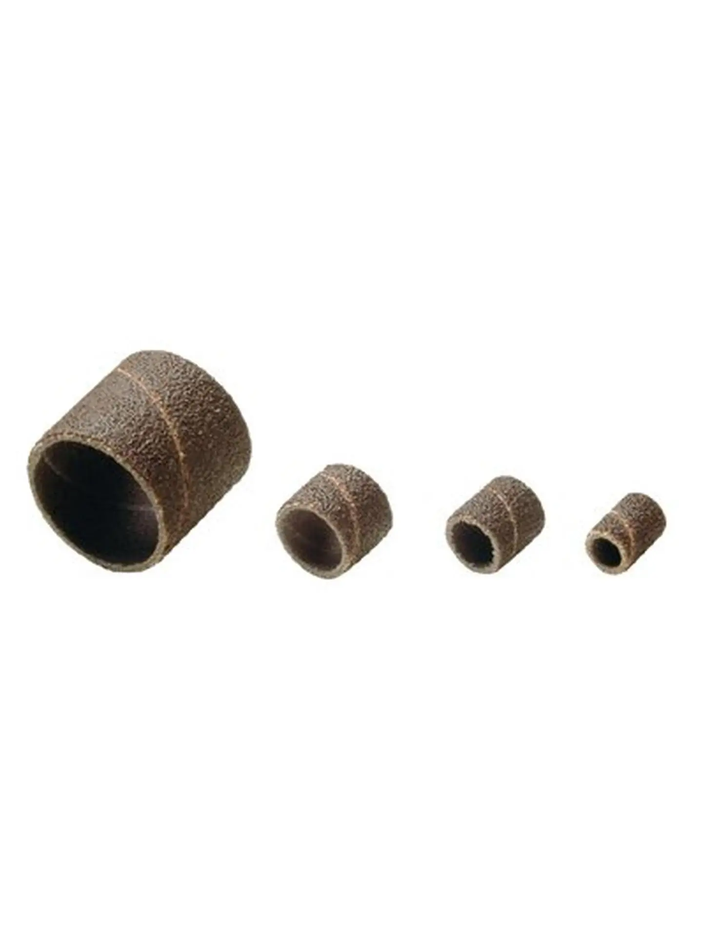Dremel 114-408 1/2 inch Coarse 60-Grit Aluminum Oxide Sanding Bands, 6-Pack Drum-Mount Paper Bands, Easily Replaceable for Rust Removing, Rough Shaping on Metal Surfaces, Wood and Fiberglass