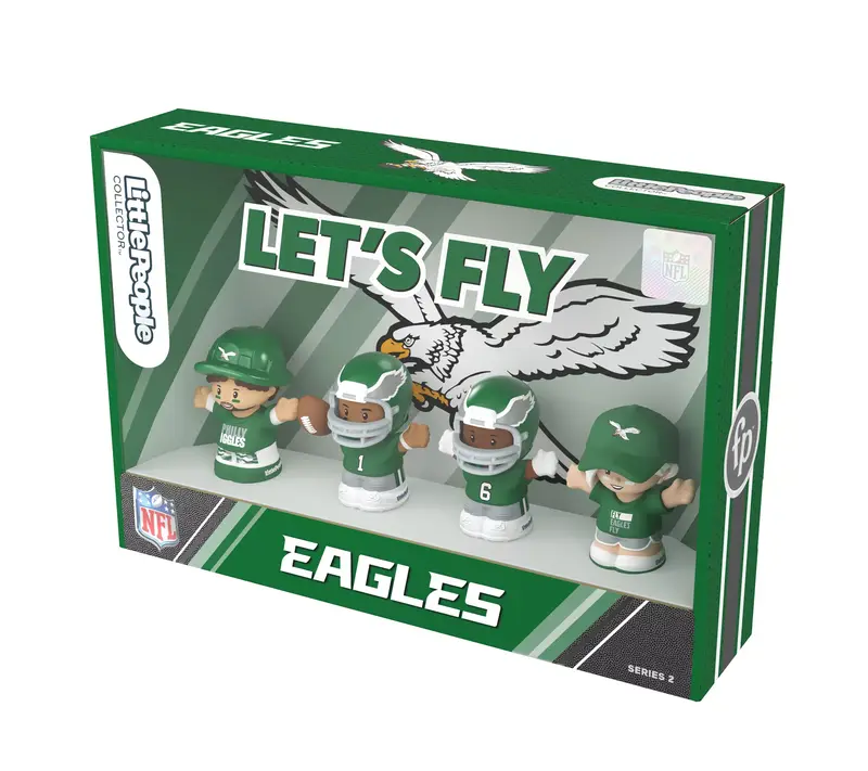 Little People Collector Series 2 NFL Team Figurine 4 Pack