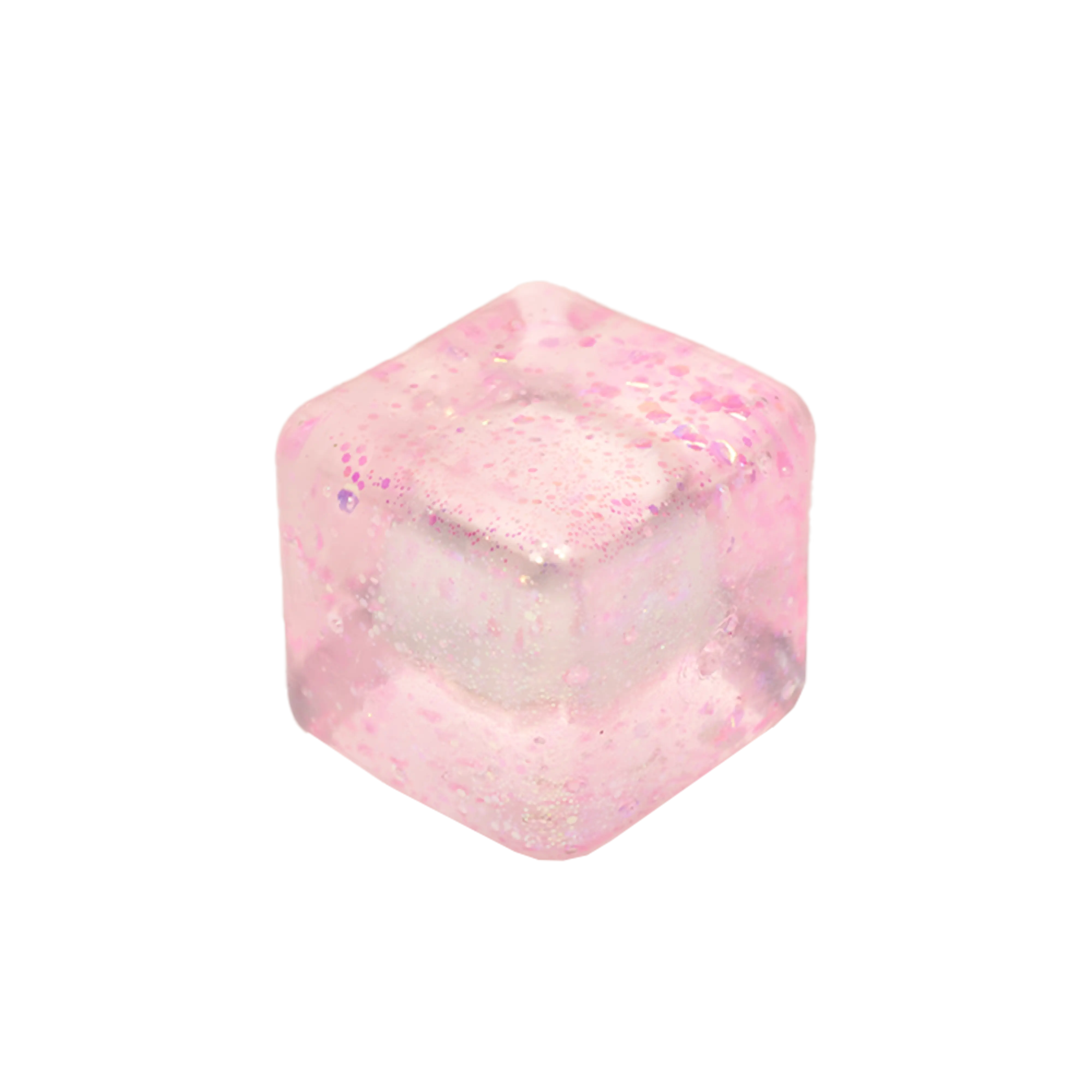 BlingBling NICE CUBE Squishy---Sensory Fidget Toys with a Super Solid Squish ,4Pcs in one- Premium Stretchable Stress Relief  Toy