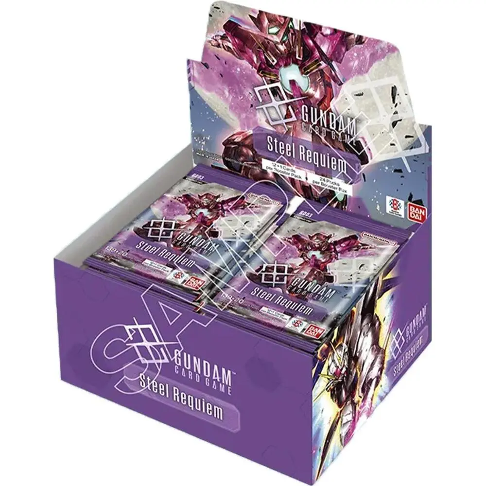Gundam TCG: GD-03 Steel Requiem Booster Box Gundam TCG: GD-03 Steel Requiem Booster Box