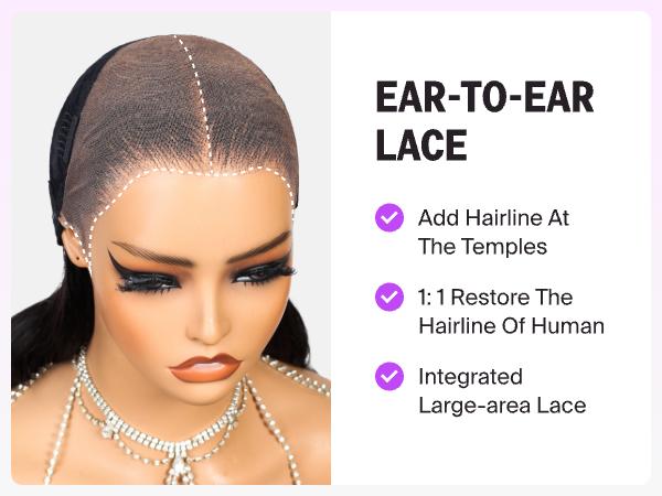 [NEW IN] Megalook 13x6 Pre-everything Glueless Lace Frontal Wigs Unprocessed Easy Put on Go Body Wave Wigs with Baby Hair 180% Density Beginner Friendly