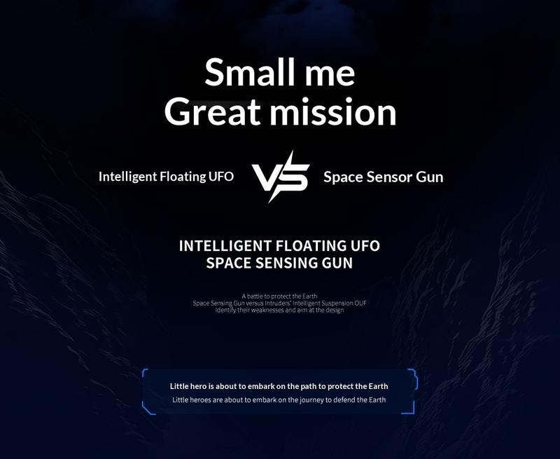 RC Shooting Sensor Flying Disc Drone Toy – Smart Hover Quad-Copter with Obstacle Avoidance, LED Light-Up Stunt Drone, Interactive Electronic Shooting Game Flying Toy for Kids & Adults, Indoor Mini Drone Gift