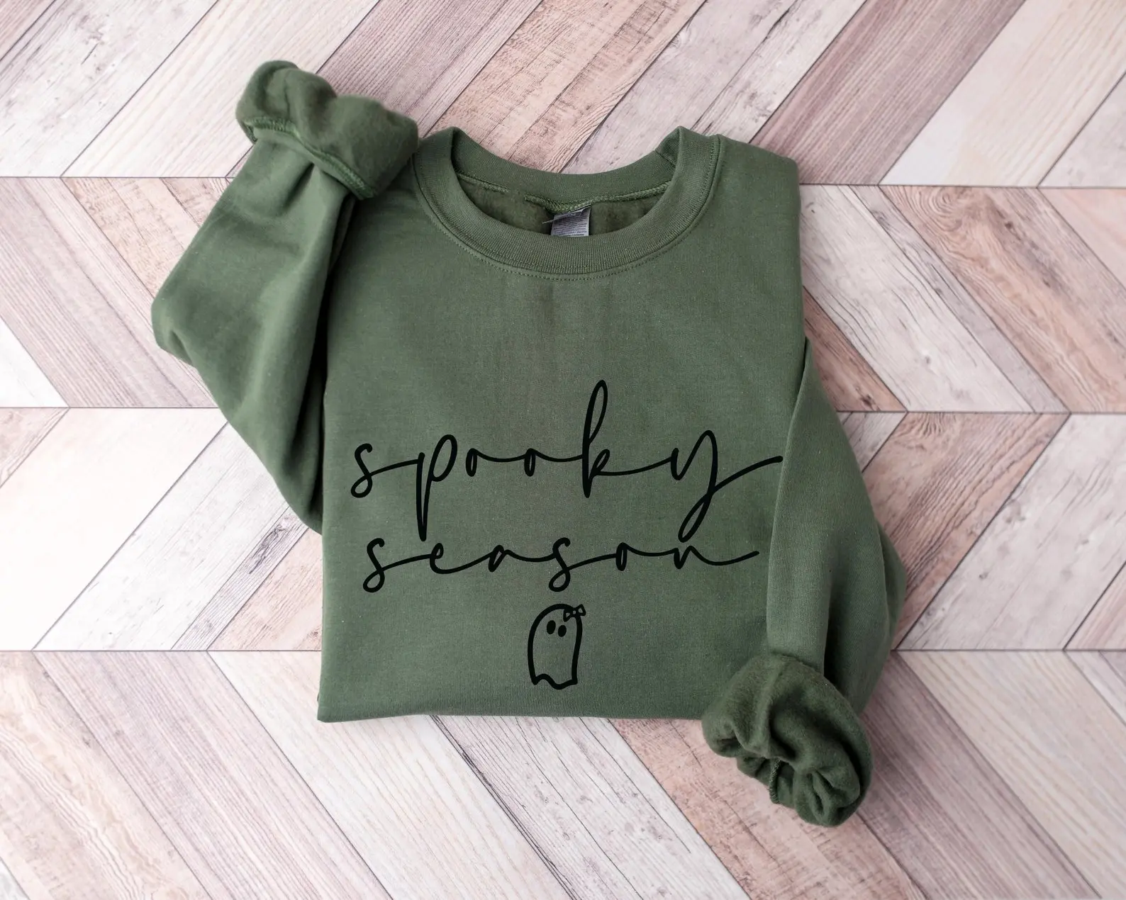 Spooky Season Ghost Sweatshirt, Ghost Sweatshirt, Halloween Favorite, Cute Ghost Sweatshirt, Halloween Gift, Spooky Season Sweatshirt