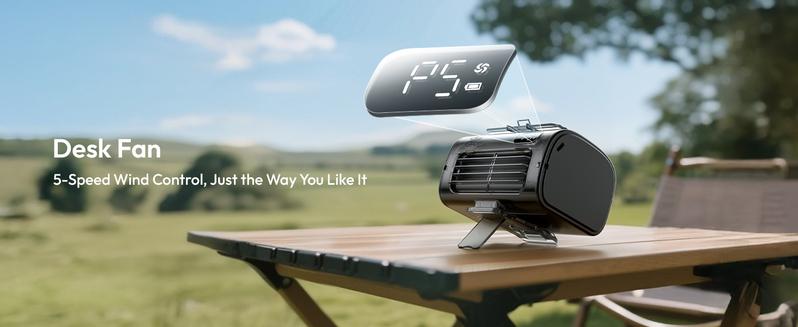 Aecooly Waist Fan Portable Hands Free Cooling Fan for Outdoor, Worksite & Summer Heat | Strong Airflow, Long Battery Life, Compact & Rechargeable,Summervibes