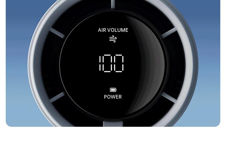 JISULIFE Handheld Fan Pro1S - 5000mAh Rechargeable, Metal Body, Digital Display, Turbo 9 m/s, 3-15h Cooling, USB Fast Charging, Travel/Outdoor JISULIFE Handheld Fan Pro1S - 5000mAh Rechargeable, Metal Body, Digital Display, Turbo 9 m/s, 3-15h Cooling, USB Fast Charging, Travel/Outdoor