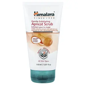 Himalaya Gentle Exfoliating Apricot Scrub, All Skin Types, 5.07 fl oz (150 ml)