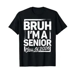 Bold Vintage Tee for Graduates – Funny Senior Slogan & Class 2026 Artwork