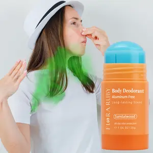 Flora Ruby Body Care Fragrance Deodorizer - Aluminum free formula, effectively inhibits odor causing bacteria, leaving a fresh and pleasant aroma. (The perfect gift!)