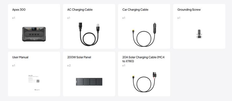 BLUETTI Solar Generator Apex 300 (2025 New) with 350W Solar Panel, 2764.8Wh LFP Battery Backup with 6 3840W AC Outlets (7680W Surge), 120V/240V Dual Voltage, Ideal for Camping and Off-Grid Living