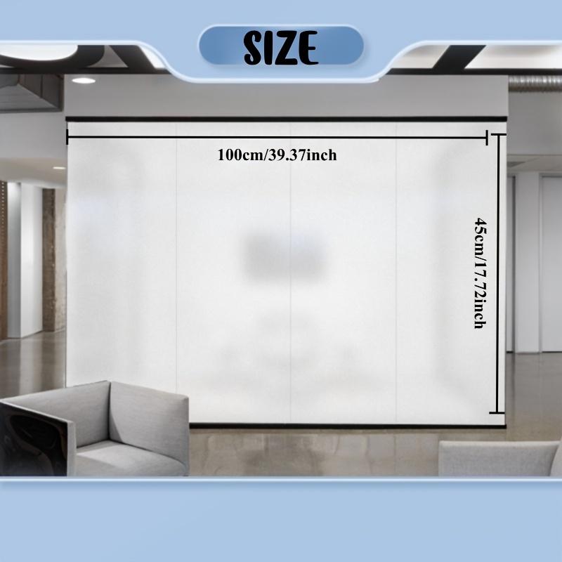 Window Privacy Film Stain Glass Window Film Rainbow Window Film Window clings Non-Adhesive Reusable Decorative for Room (17.72*39.37in)