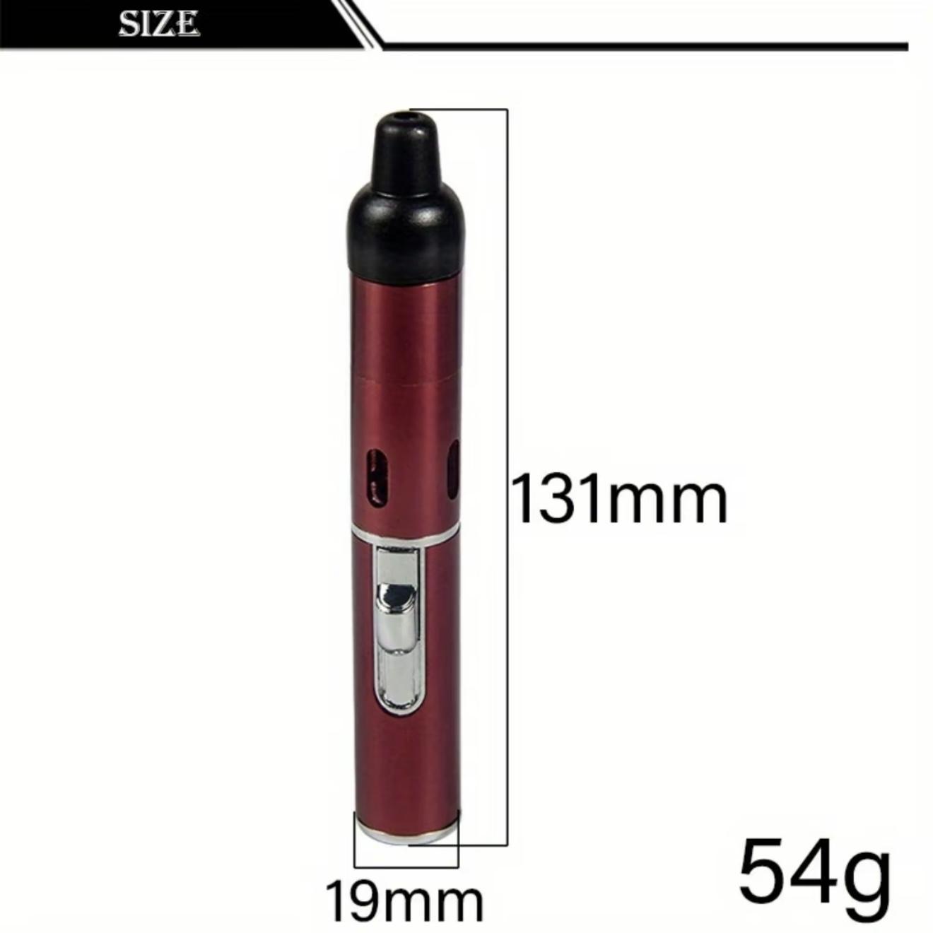 Refillable Metal Butane Torch Lighter(No butane included), Windproof Jet Flame, Adjustable & Child-Resistant, Gift Box