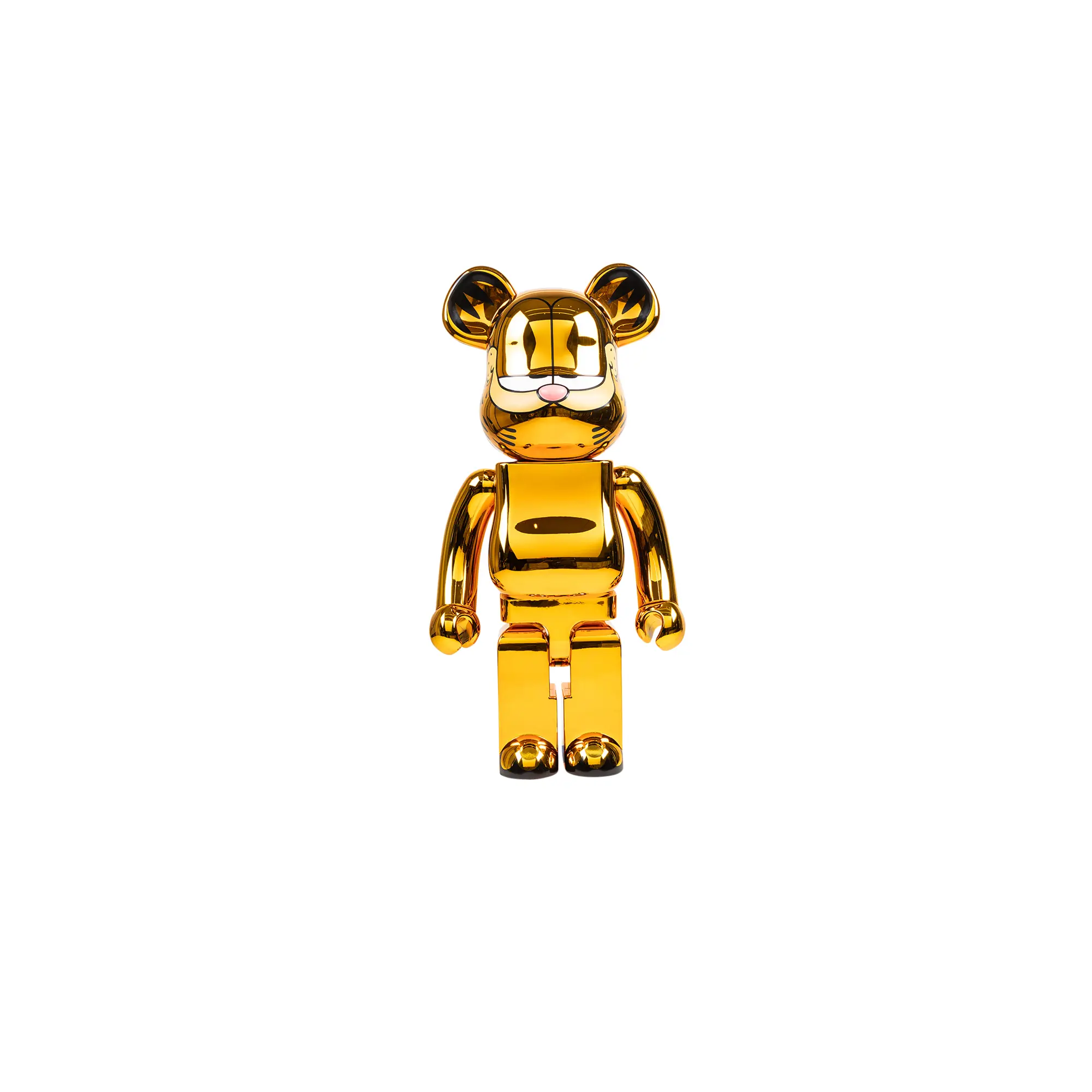 Garfield Gold Chrome Bearbrick "1000%" MEDI0169