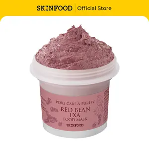 [SKINFOOD Official] Red Bean TXA Food Mask 120g | Dark Spot Correcting, Even Skin Tone & Radiant Clarity