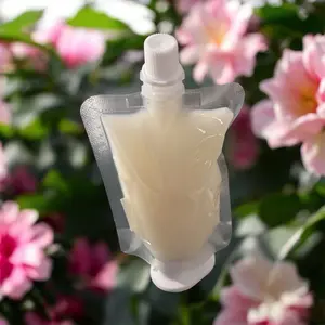 Pink hibiscus 3 ounce squeezable soy wax