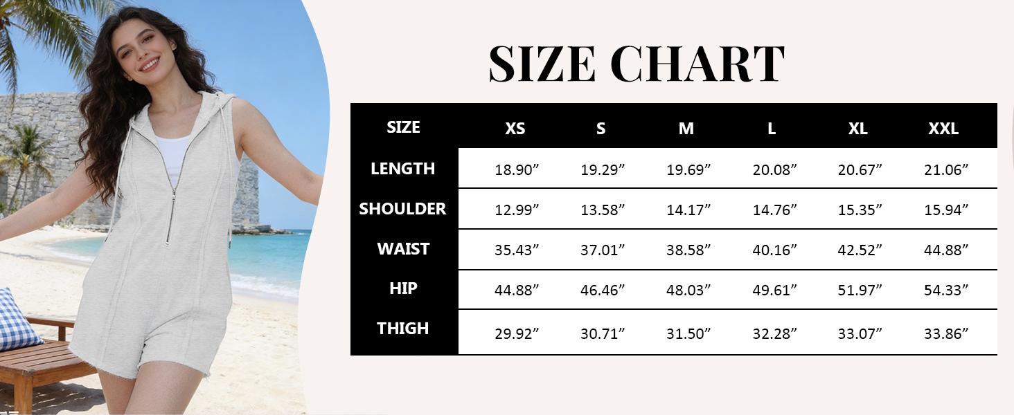UANEO Women's Short Half Zipper Sports Jumpsuit for Fitness Outdoor Leisure Sleeveless Loose Hoodie For Women UANEO Women's Short Half Zipper Sports Jumpsuit for Fitness Outdoor Leisure Sleeveless Loose Hoodie For Women
