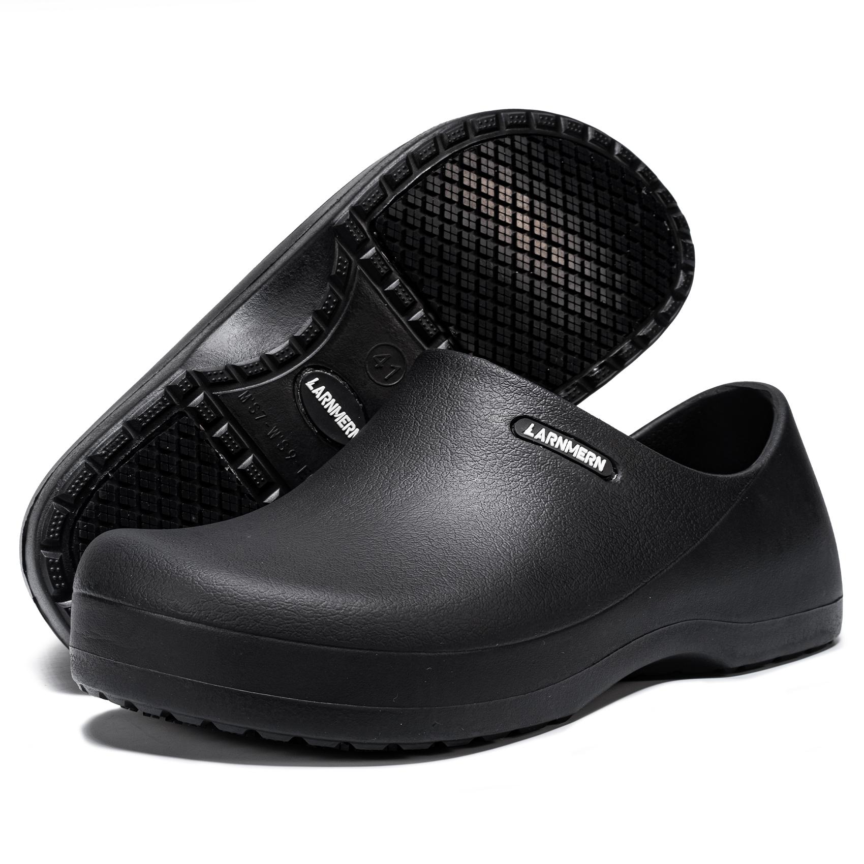 Anti-slip Waterproof Work Shoes Oil-Resistant Chef Nurse Slippers Lightweight Cushioned Wide Toe All Seasons Hospital Kitchen Restaurant #Springfresh Anti-slip Waterproof Work Shoes Oil-Resistant Chef Nurse Slippers Lightweight Cushioned Wide Toe All Seasons Hospital Kitchen Restaurant #Springfresh