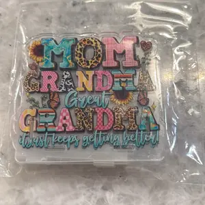 Pen Holders - Multicolor Design with Leopard and Heart Patterns