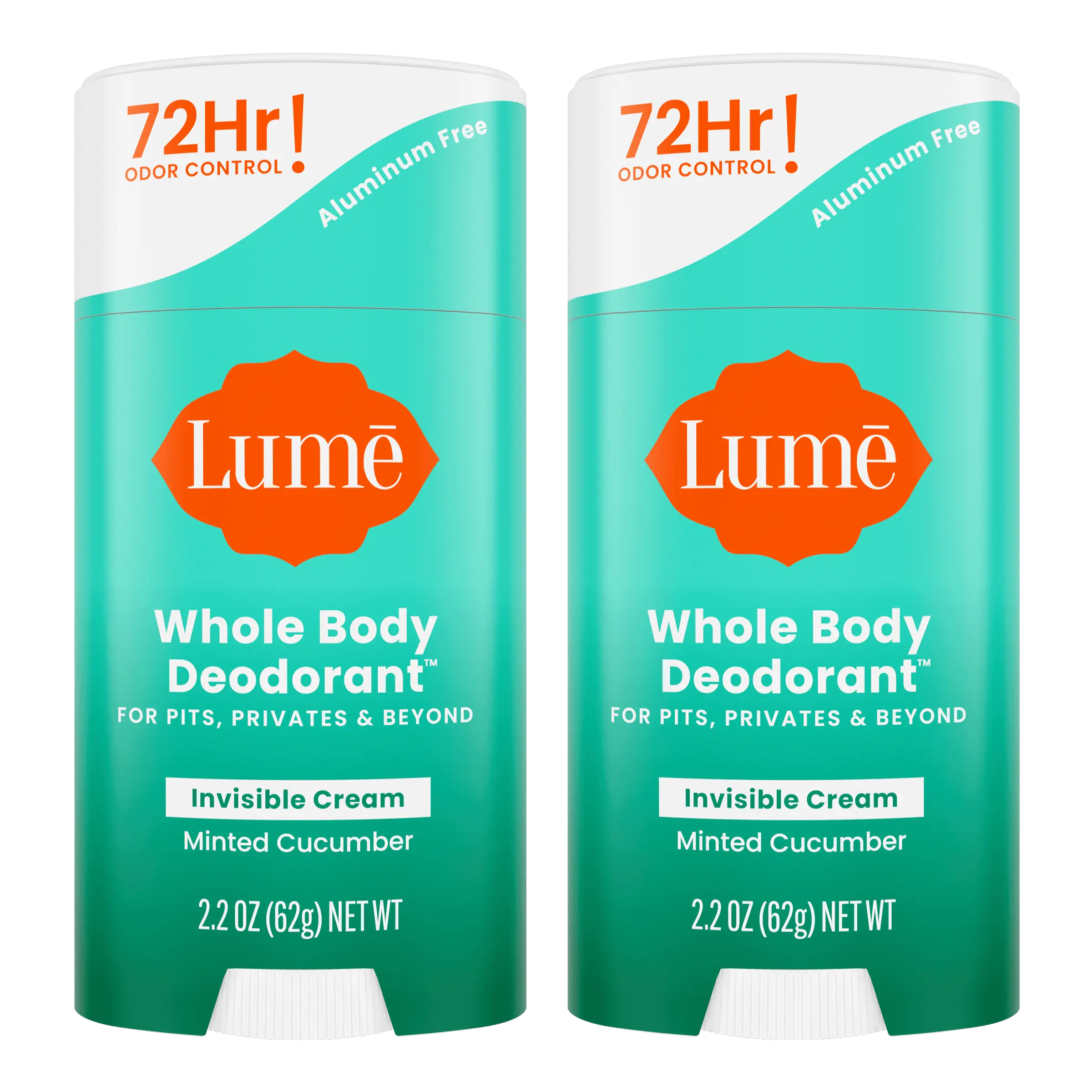 Cream Stick Whole Body Deodorant- Aluminum Free - Multipack - Lume Deodorant