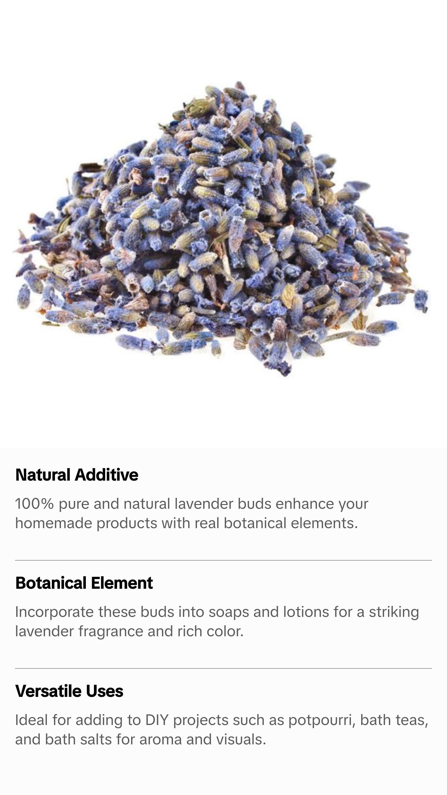 Lavender Flower Buds (Lavandula Angustifolia)