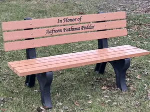 Memorial Park Bench (Personalized)